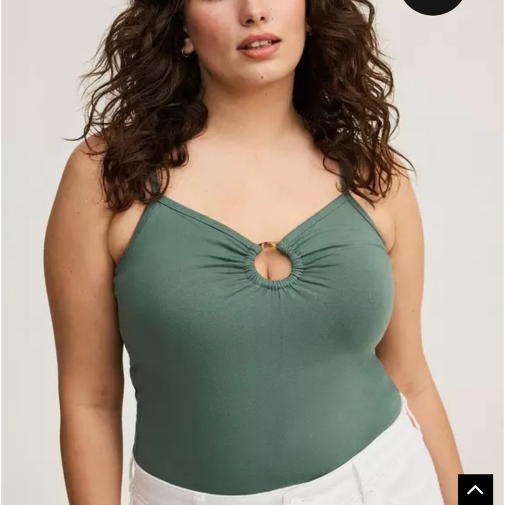 Torrid Dark Forest Foxy O-Ring Cami